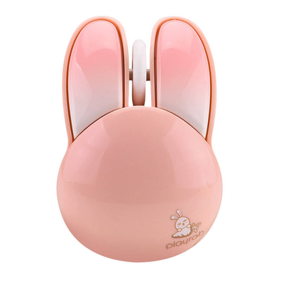 Product Ποντίκι Ασύρματο MOFII + Bluetooth Rabbit M6DM Oil Painting (White-Pink) base image