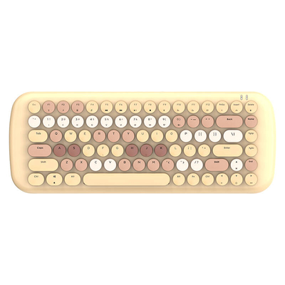 Product Πληκτρολόγιο Ασύρματο MOFII Wireless Mechanical with Bluetooth ROMI 2.4G (Brown) base image