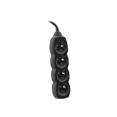 Product Πολύπριζο Tracer Power Watch 3m Black (4 Sockets) base image