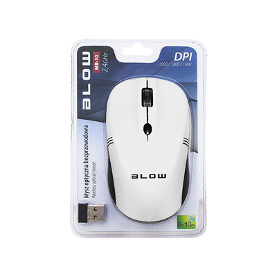Product Ποντίκι Ασύρματο Blow MB-10 Λευκό base image