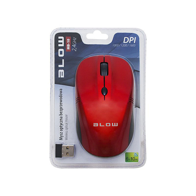 Product Ποντίκι Ασύρματο Blow MB-10 Κόκκινο base image