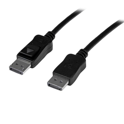 Product Καλώδιο DisplayPort Startech DISPL15MA 15 m 4K Ultra HD Μαύρο base image