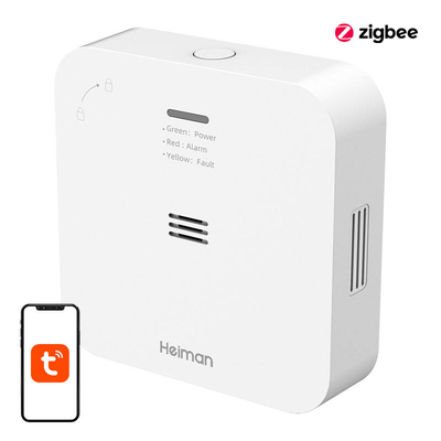 Product Ανιχνευτής Καπνού Heiman WS-720ES Tuya WiFi Smart Carbon Monoxide Detector base image