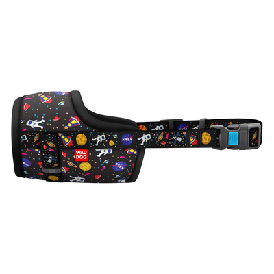 Product Φίμωτρο Σκύλου WauDog NASA μέγεθος S (Μαύρο/Πολύχρωμο) base image