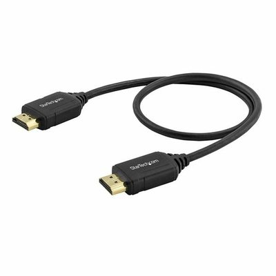 Product Καλώδιο HDMI StarTech HDMM50CMP Μαύρο 0,5 m base image