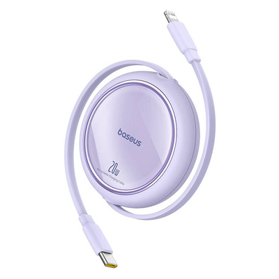 Product Καλώδιο USB Baseus Free2Pull USB-C to iP 20W 1m (purple) base image