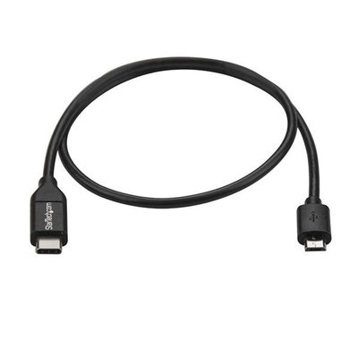 Product Καλώδιο USB Startech USB2CUB50CM USB C Μαύρο base image