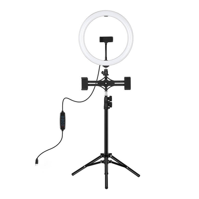 Product Ring Light Puluz with tripod and phone holder PKT3099B base image