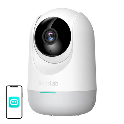 Product IP Κάμερα Botslab Εσωτερική 2 C211 360° WiFi 3MP (Λευκό) base image