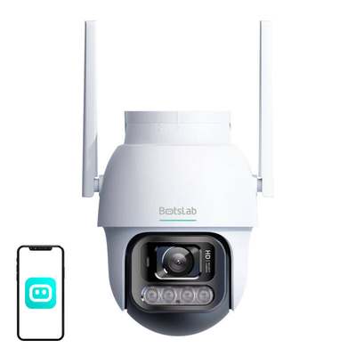 Product IP Κάμερα Botslab Εξωτερική PT W311 Wi-Fi 3MP (Λευκό) base image