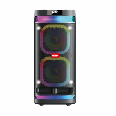 Product Karaoke XO F58 Shine Διπλό 6-inch Woofer RGB Bluetooth Ηχείο 40W base image