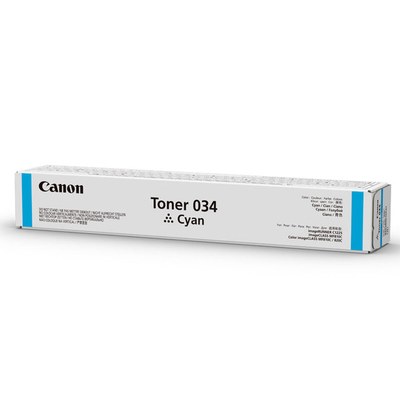 Product Γνήσιο Toner Canon 034 Κυανό base image