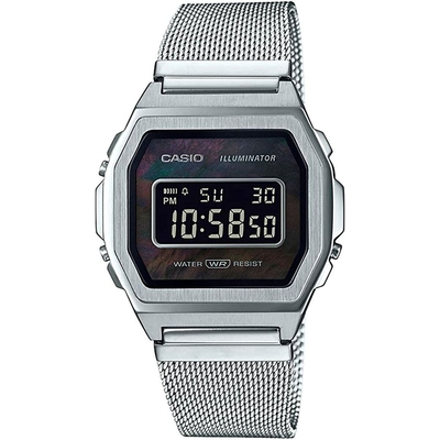 Product Ρολόι Ανδρικό Casio A1000M-1BEF Μαύρο Ασημί base image