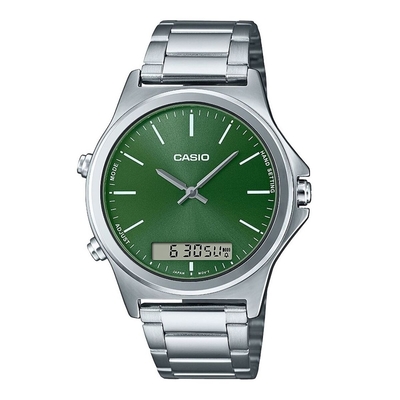 Product Ρολόι Ανδρικό Casio Πράσινο Ασημί base image