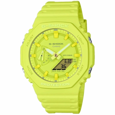 Product Ρολόι Unisex Casio G-Shock GA-2100-9A9ER Κίτρινο (? 44,5 mm) base image