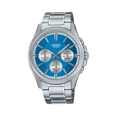 Product Ανδρικό Ρολόι Casio MTP-1375PD-2A2VEF Ασημί (? 43,8 mm) base image