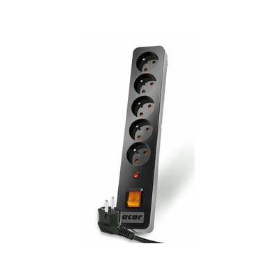 Product Πολύπριζο Ασφαλείας Acar Acar X5 3m Black base image