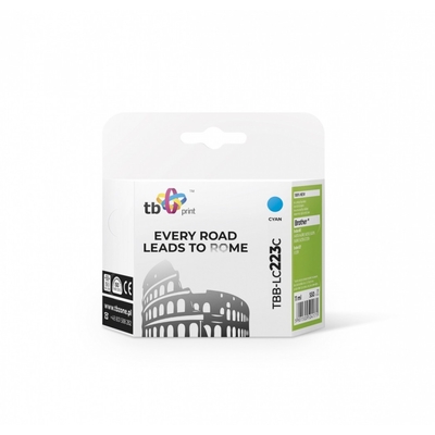 Product Μελάνι Συμβατό Tb Print Για Brother Lc223 Tbb-Lc223c Cy base image