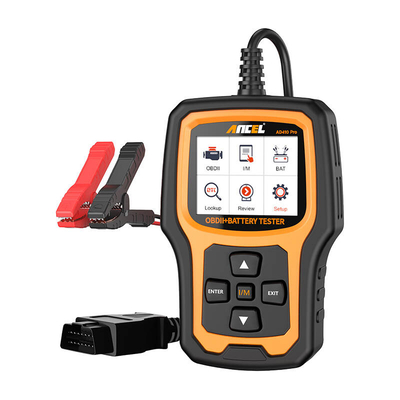 Product Διαγνωστικό Αυτοκινήτου Ancel Scanner OBD2 και Tester Μπαταρίας AD410 PRO 2σε1 (Μαύρο/Πορτοκαλί) base image