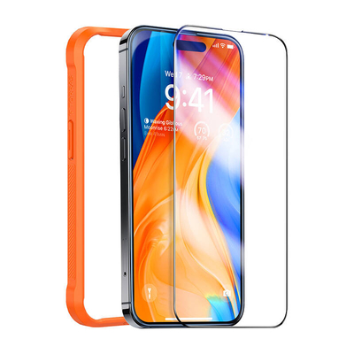 Product Screen Protector Torras Tempered glass for iPhone 15 Pro InstaII Master base image