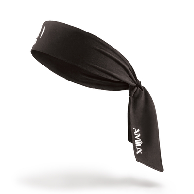 Product Περιμετώπιο Bandana Amila Tie Band Μαύρο base image