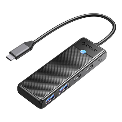 Product USB Hub Orico 4in1 USB A3.0x2 + Type-C3.0x1 + PD100Wx1 base image