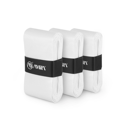 Product Ταινία Λαβής Ρακετών Amila Overgrip Άσπρο 3τμχ base image