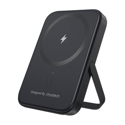 Product Powerbank Choetech B742 5000mAh 20W PD magnetic with stand (Black) base image