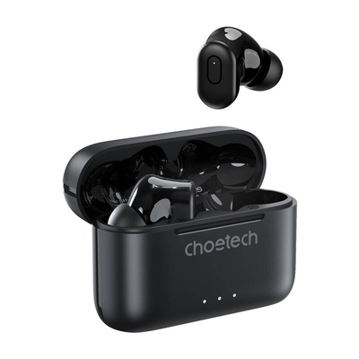 Product Bluetooth Handsfree Choetech TWS BH-T15 ANC+ENC (Black) base image