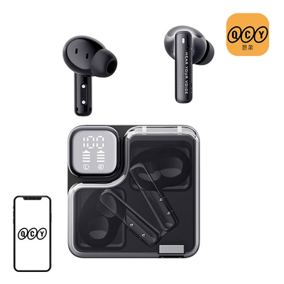 Product Bluetooth Handsfree TWS Qcy MeloBuds Neo T31 (Black) base image