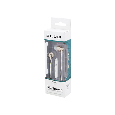 Product Handsfree Ακουστικά Blow με Μικρόφωνο B-100 Λευκά base image