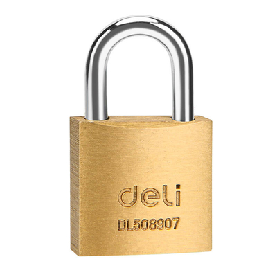 Product Λουκέτο Deli Tools brass padlock EDL508907 base image