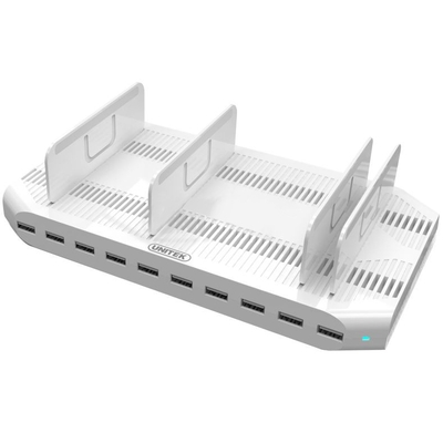 Product USB Hub Unitek 10xUSB 2,4A, 96W; Y-2172 base image