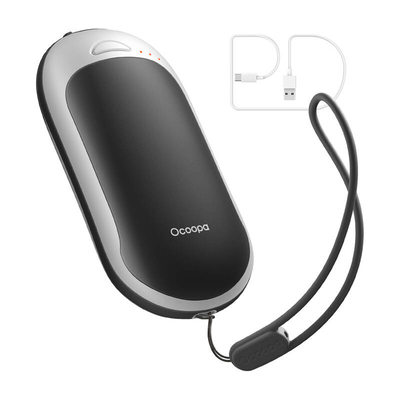 Product Hand Warmer Ocoopa HotPal PD 5000 mAh with powerbank USB-C, White and Black base image