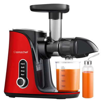 Product Αποχυμωτής Amzchef αργής ταχύτητας GM3001-RD (κόκκινο) base image