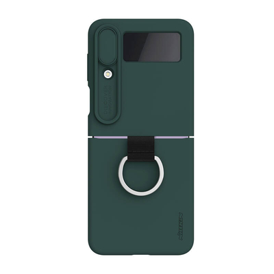 Product Θήκη Κινητού Etui Nillkin CamShield Silky Samsung Galaxy Z Flip 4 5G (Green) base image