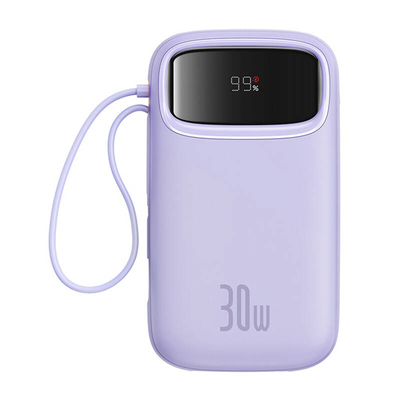 Product Powerbank Baseus QPow 2 20000mAh 30W 2xUSB-C (purple) base image
