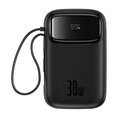 Product Powerbank Baseus QPow 2 10000mAh 30W 2xUSB-C (Black) base image
