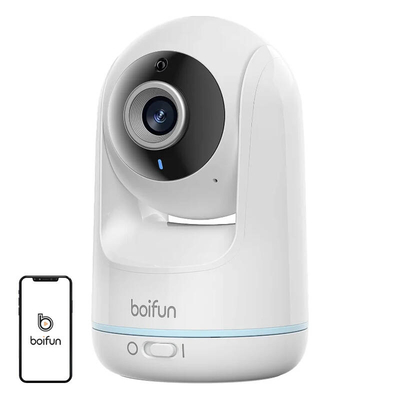 Product Ενδοεπικοινωνία Μωρού Boifun VB805 rotating nanny with two-way audio base image