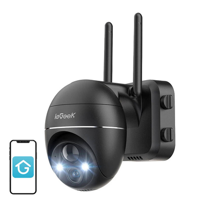 Product Κάμερα Παρακολούθησης Wireless 3MP WiFi outdoor ieGeek ZS-GX1S Black 5200mAh base image