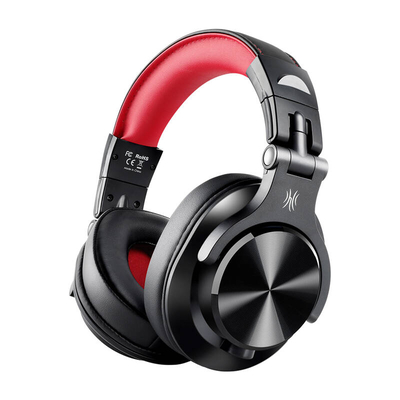Product Headphones OneOdio A71 Wired (Black and Red) base image