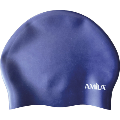 Product Σκουφάκι Κολύμβησης Amila Long Hair HQ Μπλε base image