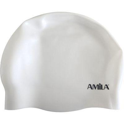 Product Σκουφάκι Κολύμβησης Amila Medium Hair HQ Λευκό base image
