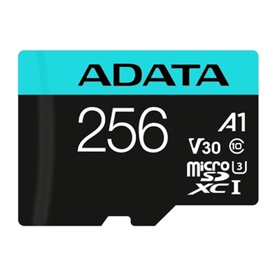 Product Κάρτα Μνήμης microSD 256GB Adata AUSDX256GUI3V30SA2 base image