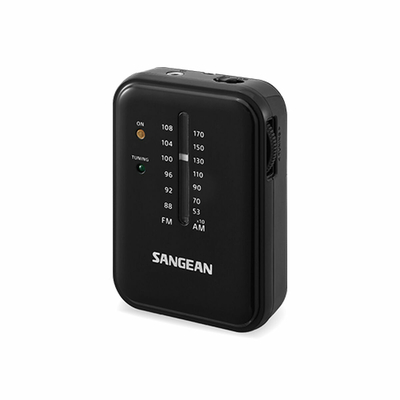 Product Ραδιόφωνο Τρανζίστορ Sangean Μαύρο AM/FM  base image