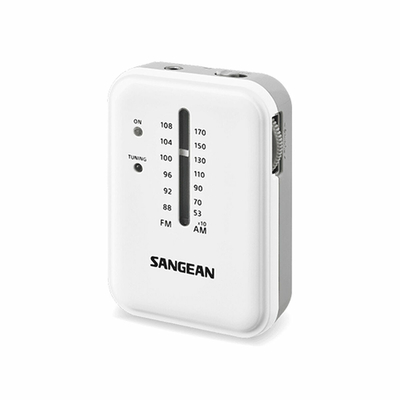 Product Ραδιόφωνο Τρανζίστορ Sangean Λευκό AM/FM  base image