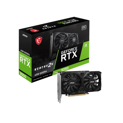 Product Κάρτα Γραφικών MSI VENTUS 2X 6G OC Nvidia GeForce RTX 3050 6 GB GDDR6 base image