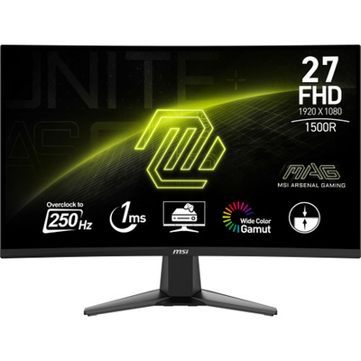 Product Monitor 27" Gaming MSI MAG 27C6X Full HD base image