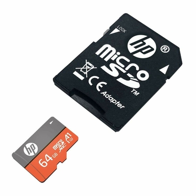 Product Κάρτα Μνήμης microSD 64GB με Αντάπτορα HP HFUD064-1V31A base image