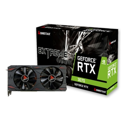 Product Κάρτα Γραφικών Biostar VN3706RM82 Geforce RTX 3070 8 GB GDDR6 base image